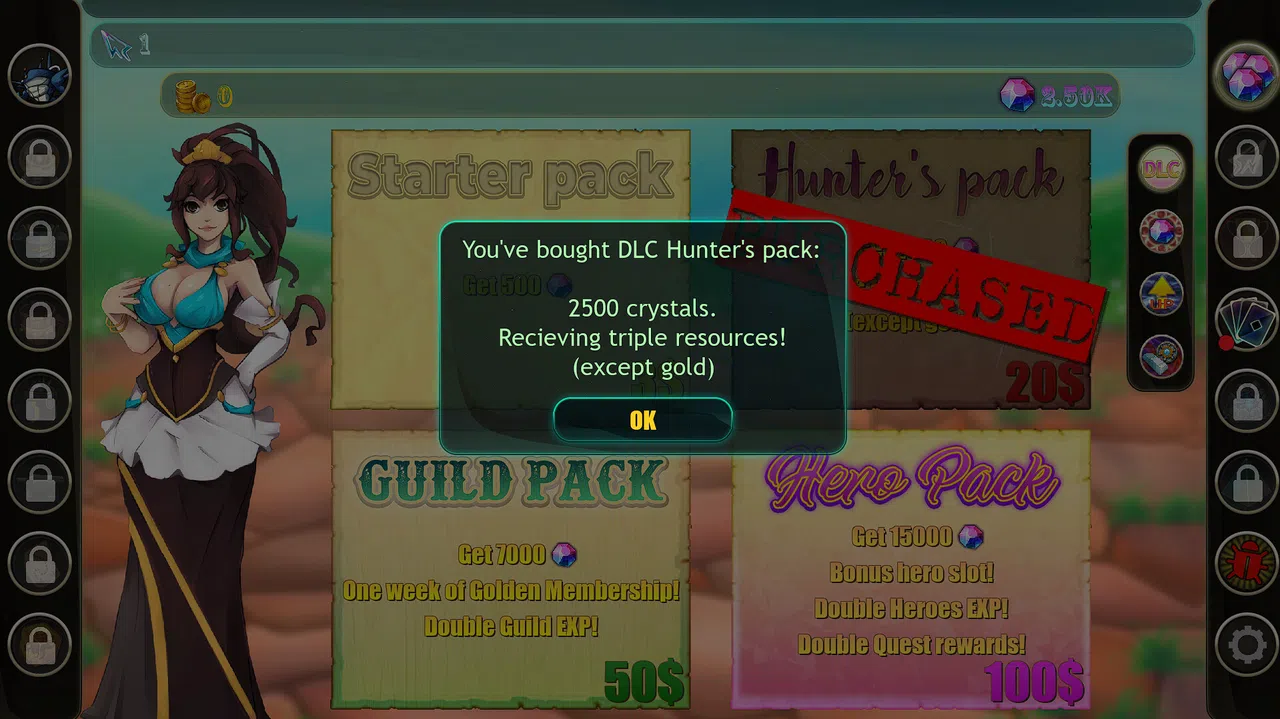 DPS IDLE 2 - Hunter's Pack Screenshot 2