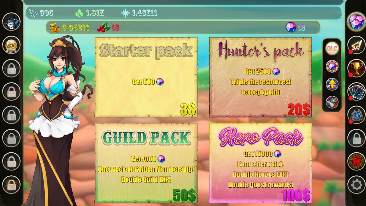 DPS IDLE 2 - Hunter's Pack Screenshot 0