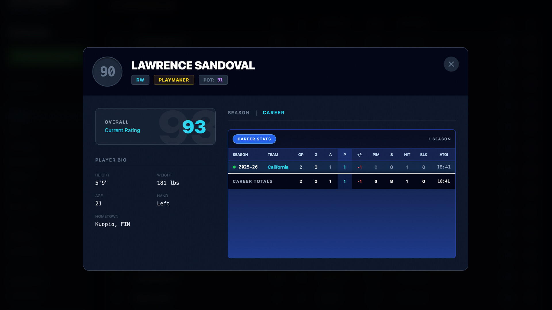 Coastal Summit Sports: College Hockey 26 Screenshot 5
