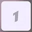 1 Point icon