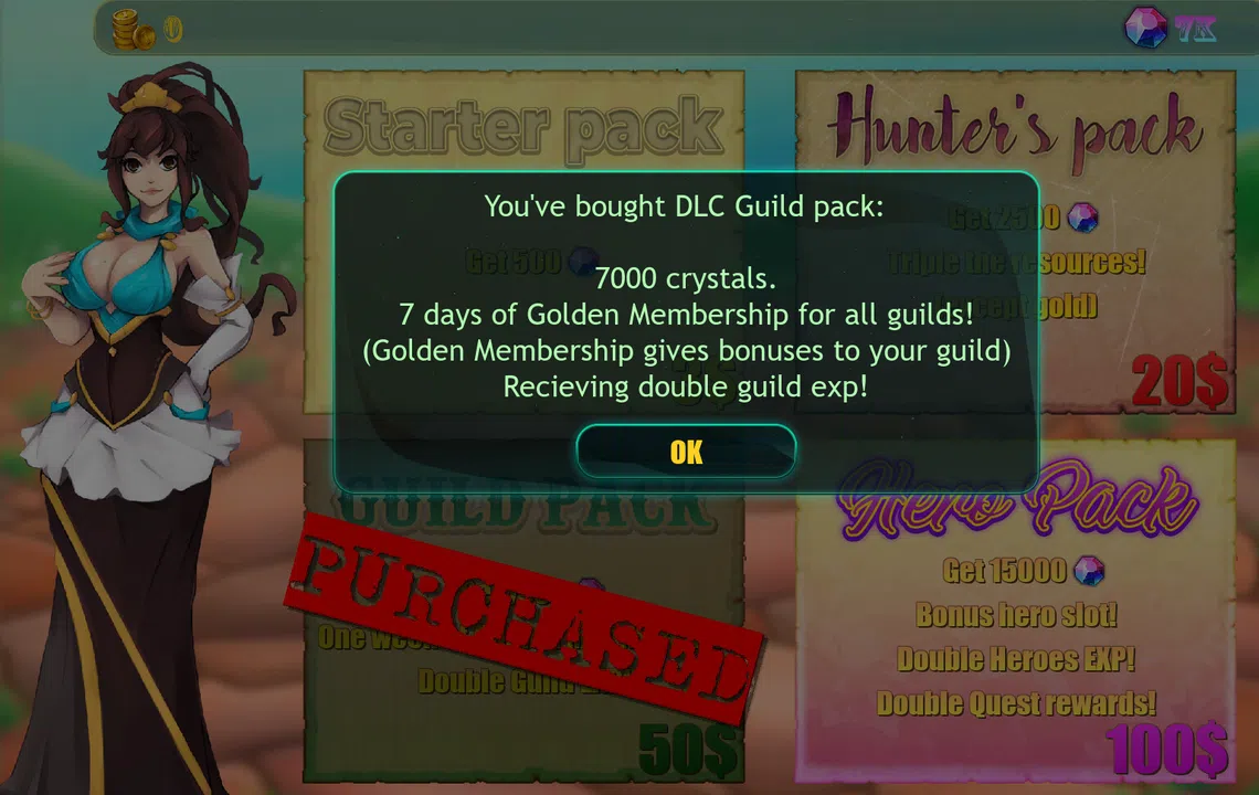 DPS IDLE 2 - Guild Pack Screenshot 1