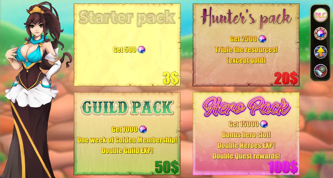 DPS IDLE 2 - Guild Pack Screenshot 2