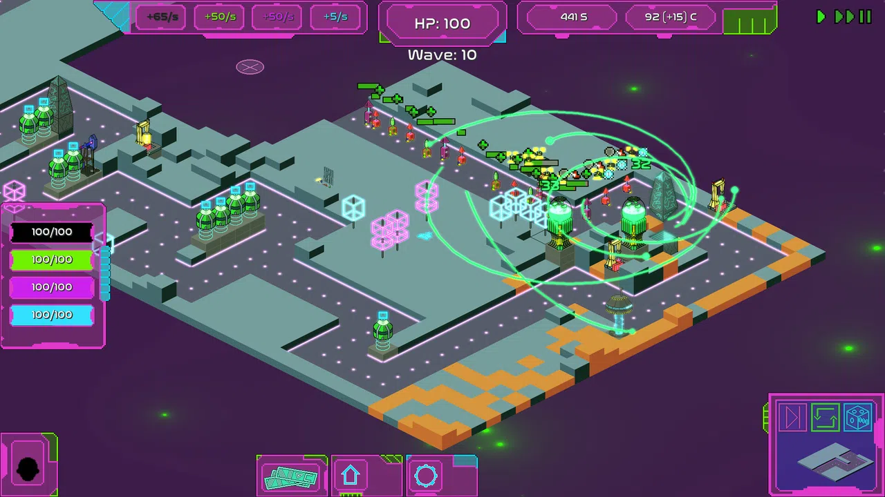 Neon Colony Screenshot 1