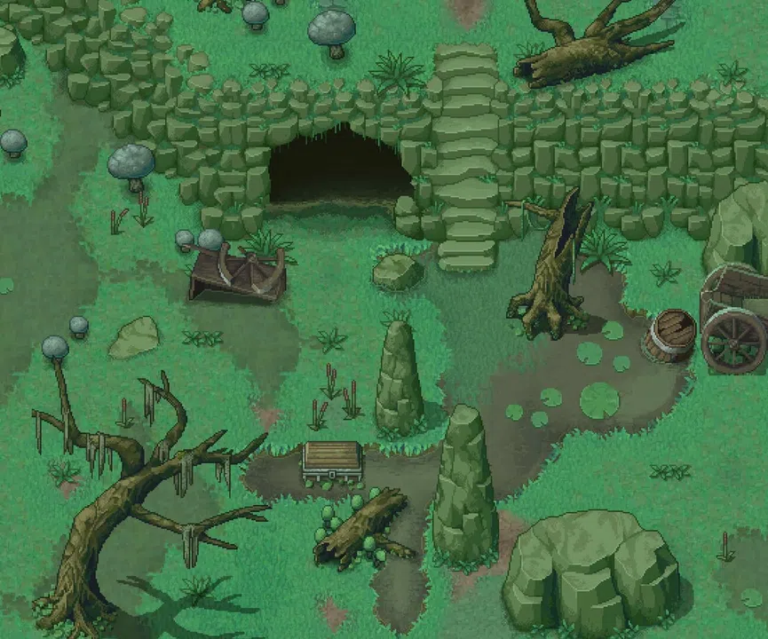 RPG Maker MZ - Winlu Fantasy Tileset - Swamp Screenshot 7