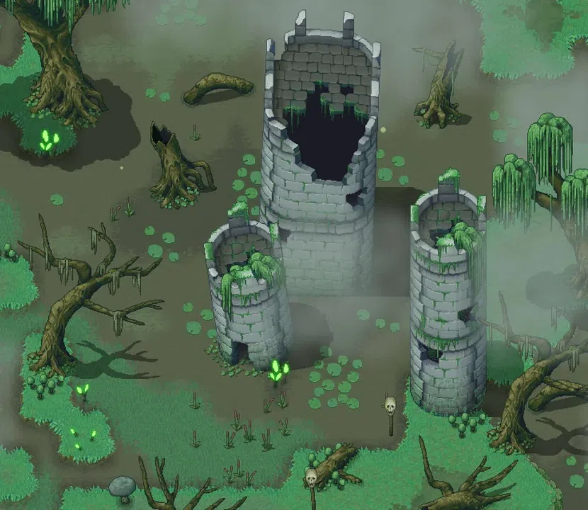 RPG Maker MZ - Winlu Fantasy Tileset - Swamp Screenshot 3