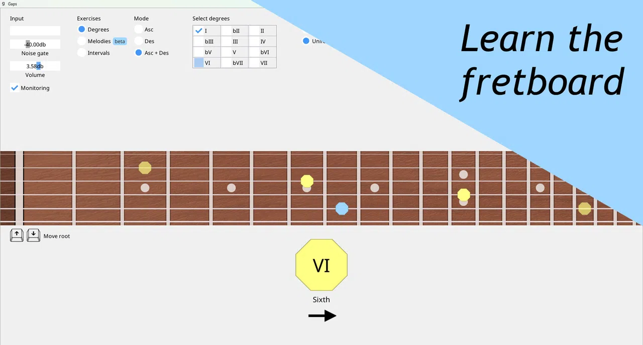 Gaps: Guitar Ear Training Screenshot 4