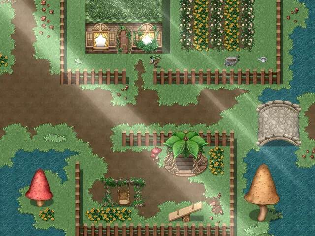 RPG Maker MZ - KR Fairy Tale Forest Tileset Screenshot 9