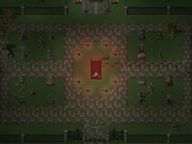 RPG Maker MZ - KR Peaceful Rest Graveyard Tileset Screenshot 2