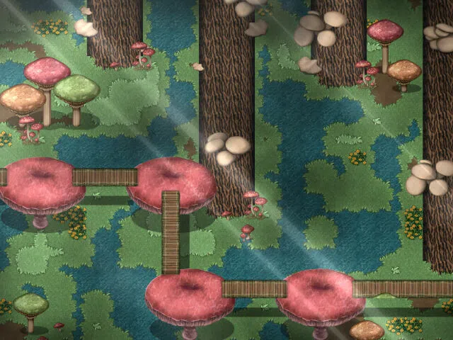RPG Maker MV - KR Fairy Tale Forest Tileset Screenshot 5