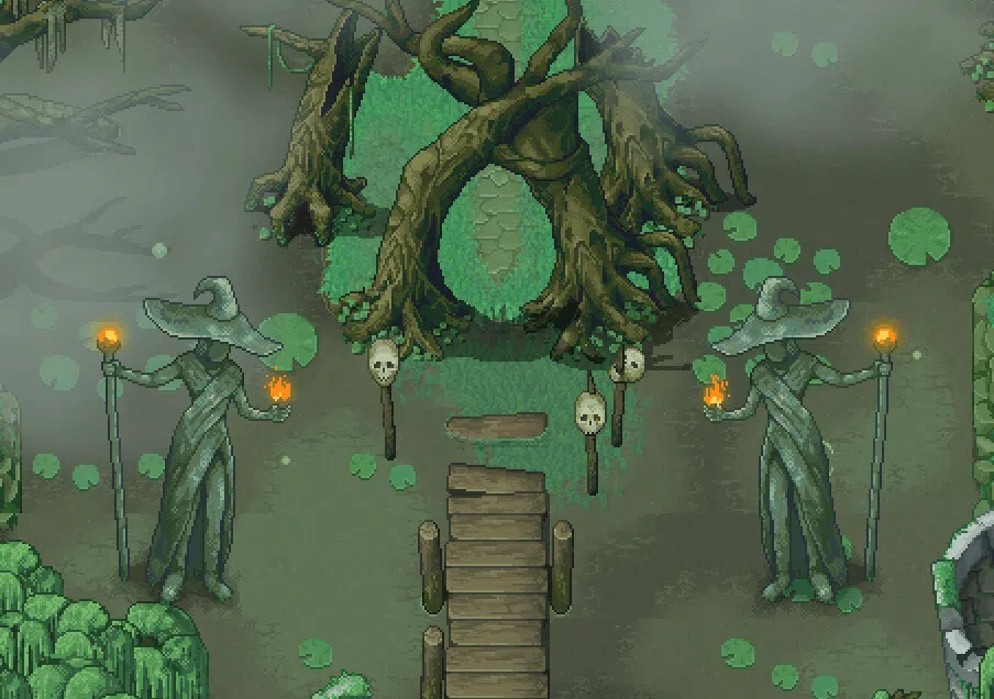 RPG Maker MV - Winlu Fantasy Tileset - Swamp Screenshot 0