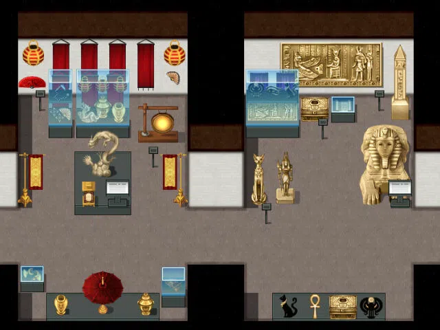 RPG Maker MV - KR Art and History Museum Tileset Screenshot 4
