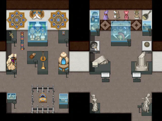 RPG Maker MV - KR Art and History Museum Tileset Screenshot 3