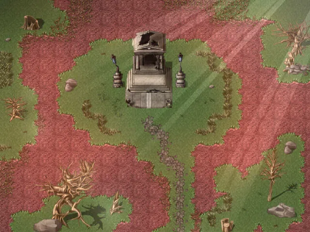 RPG Maker MV - KR Peaceful Rest Graveyard Tileset Screenshot 2