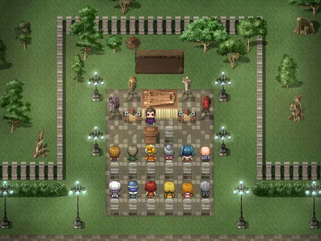 RPG Maker MV - KR Peaceful Rest Graveyard Tileset Screenshot 3