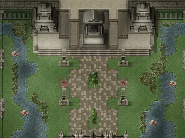 RPG Maker MV - KR Peaceful Rest Graveyard Tileset Screenshot 0