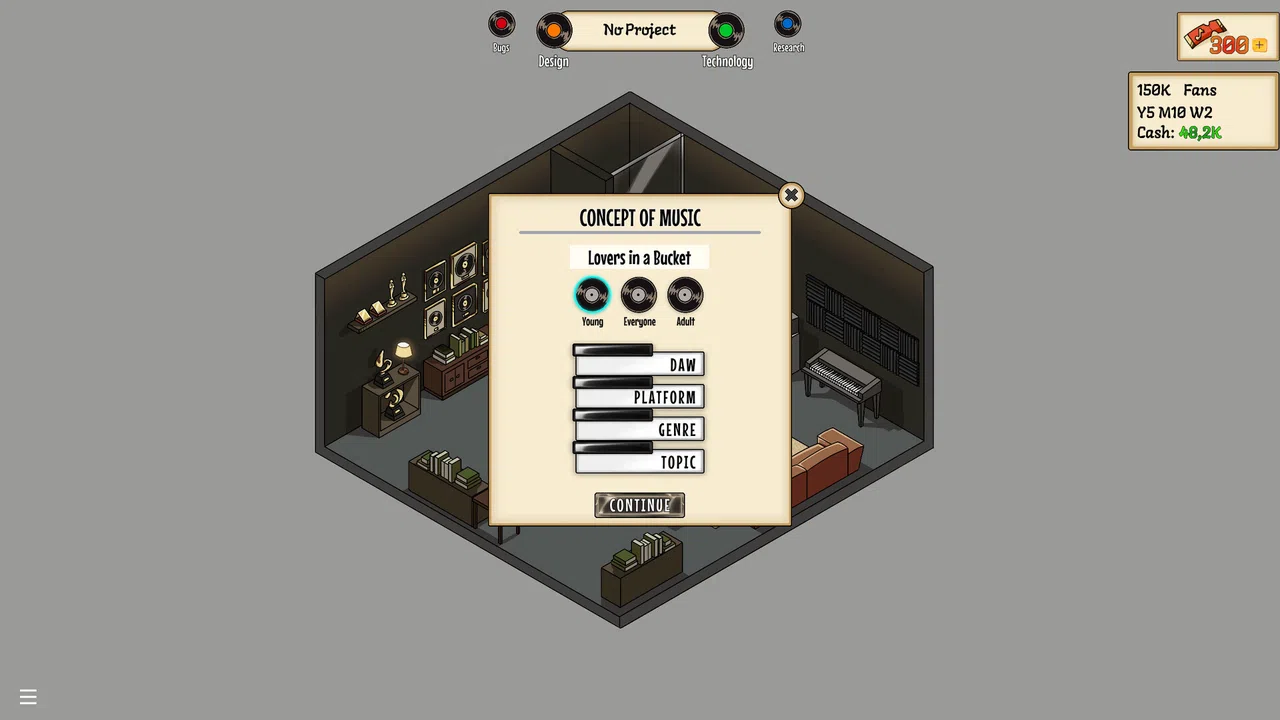 Hitmaker Tycoon Screenshot 0