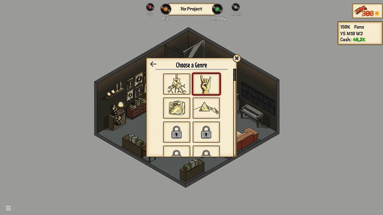 Hitmaker Tycoon Screenshot 1