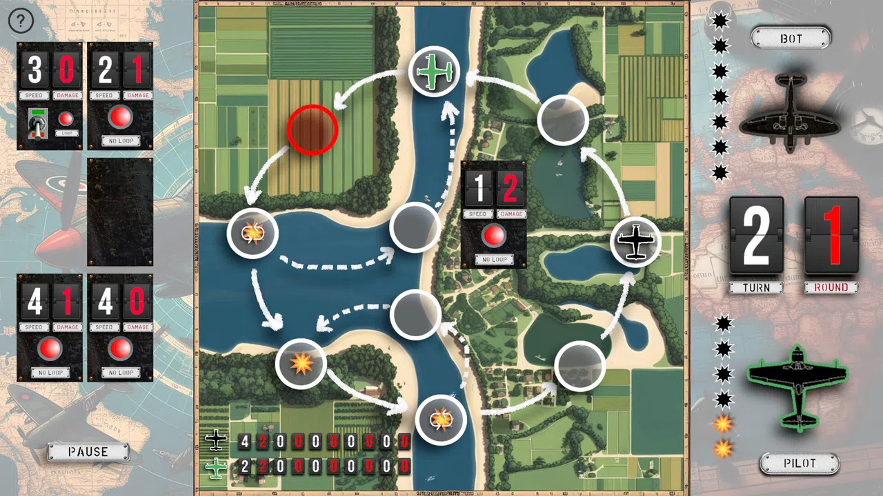 Enemy on the tail! Screenshot 3