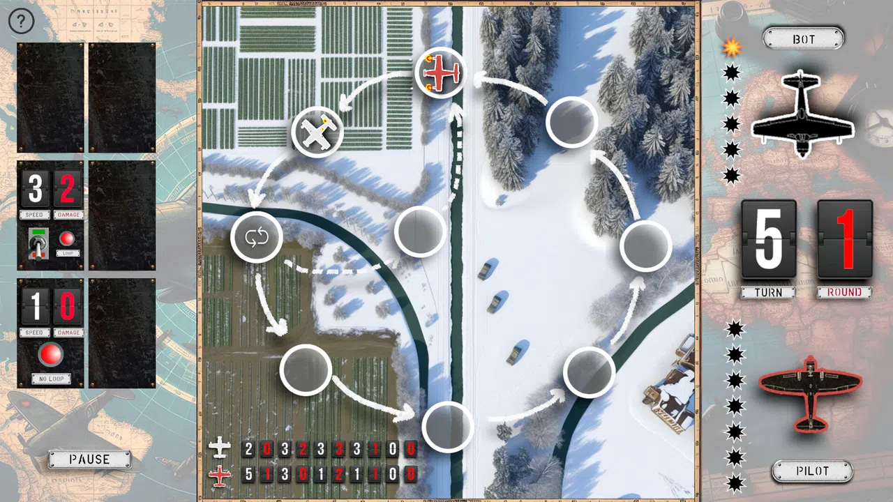 Enemy on the tail! Screenshot 1