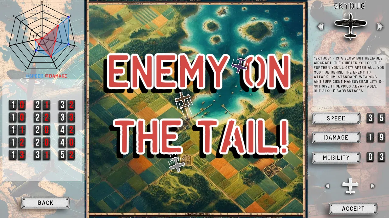Enemy on the tail! Screenshot 0
