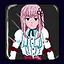 A beautiful girl icon