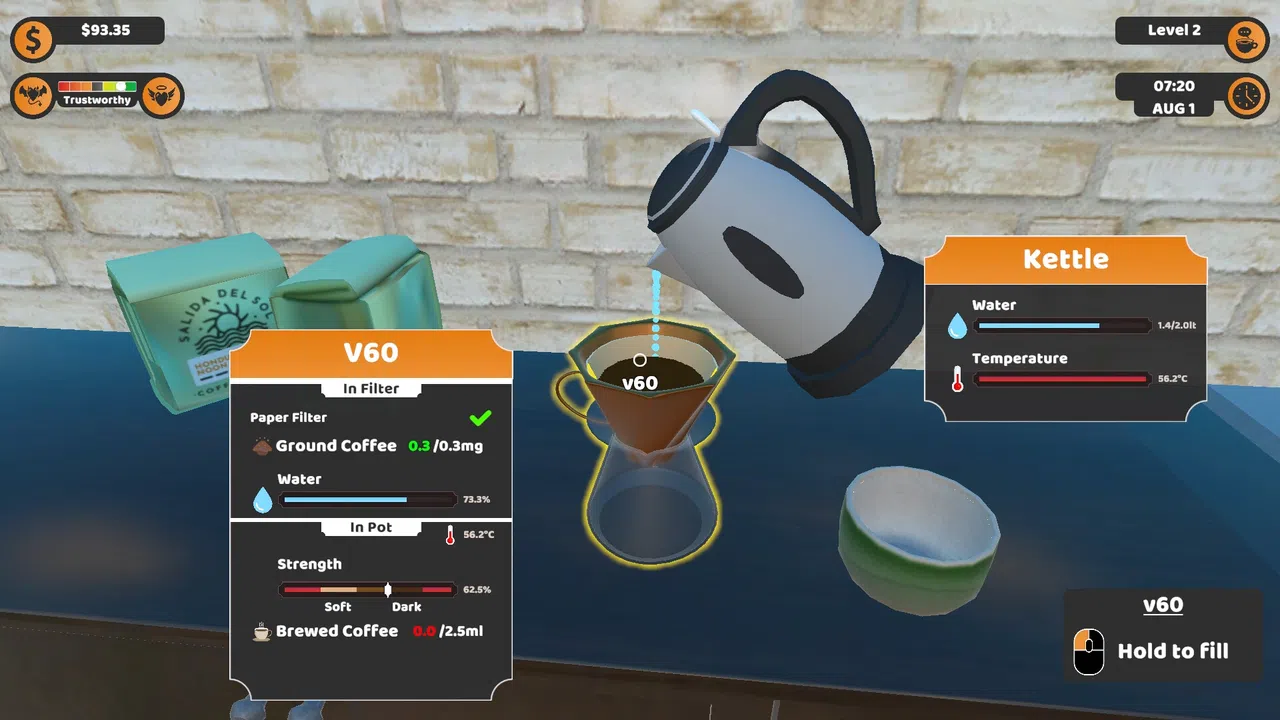 Coffee Bonds: A Neighborhood Simulator Screenshot 1