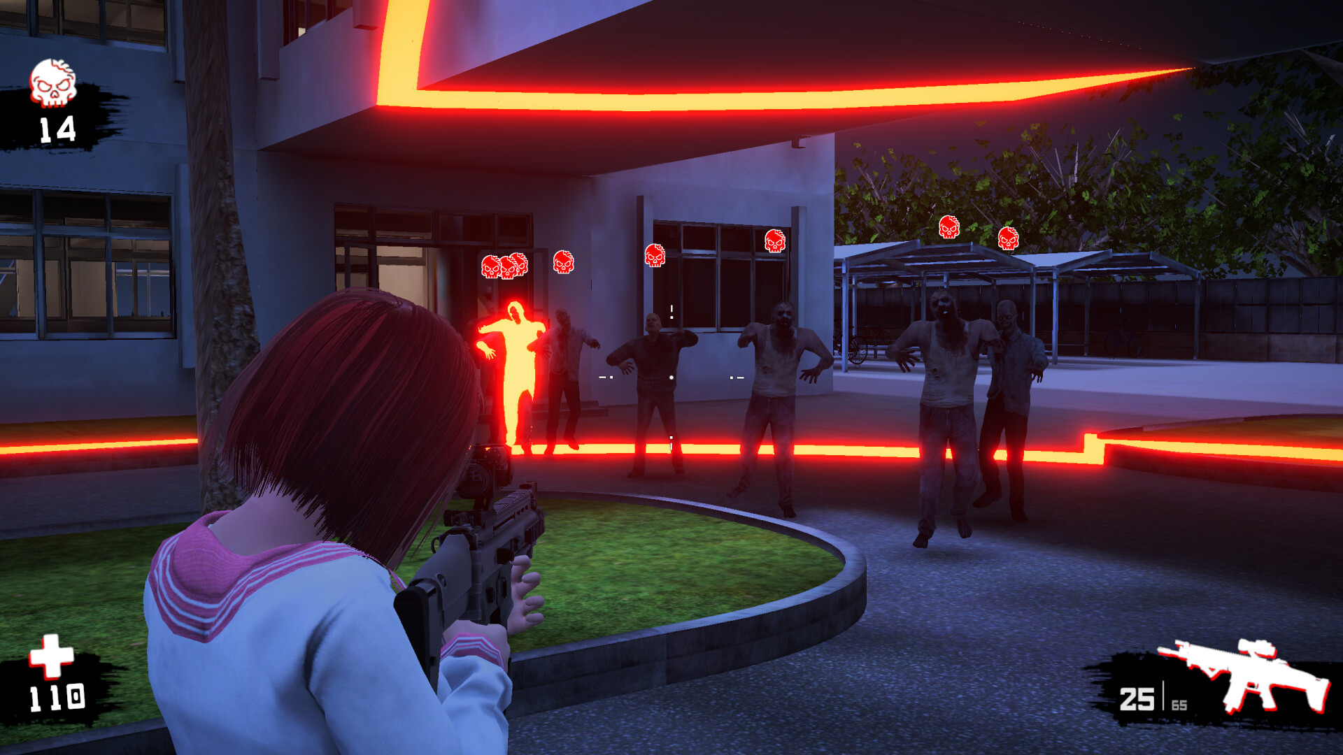 Anime Girls: Highschool of Dead Screenshot 0