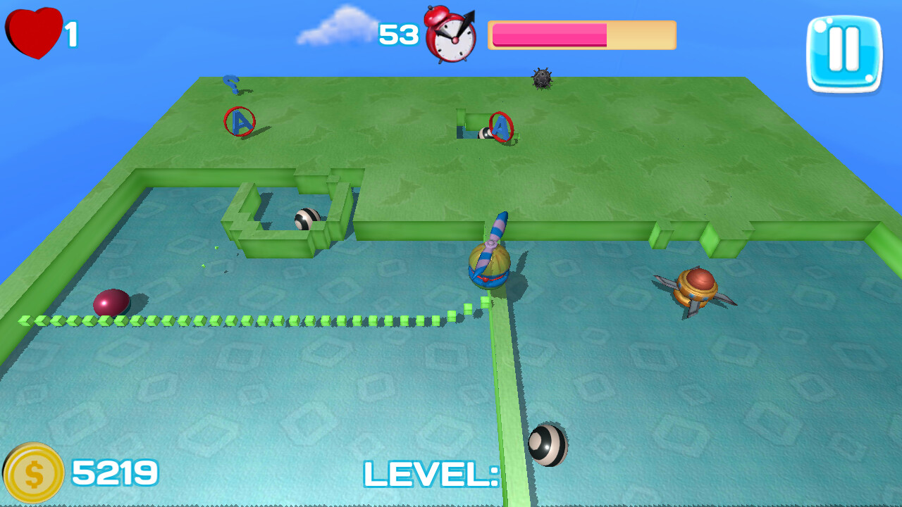 Xonix Casual Edition Screenshot 2