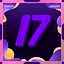 Level 17 icon