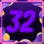 Level 32 icon