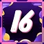 Level 16 icon