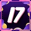 Level 17 icon