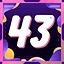 Level 43 icon