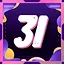 Level 31 icon