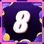 Level 8 icon