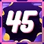 Level 45 icon