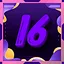 Level 16 icon