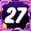 Level 27 icon