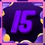 Level 15 icon