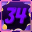 Level 34 icon