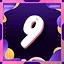 Level 9 icon