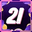 Level 21 icon