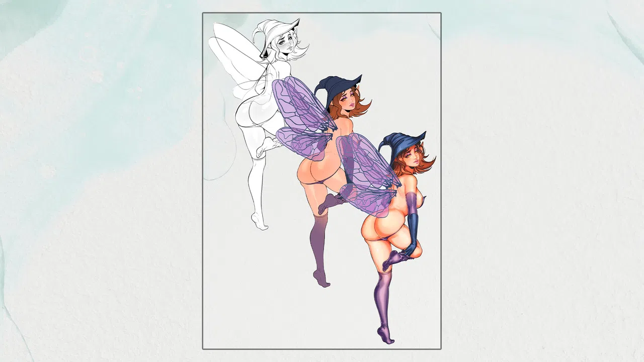 Fairy Massage - Digital Artbook Screenshot 4