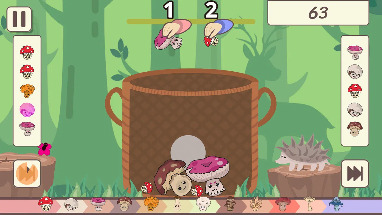 Land of Mushrooms Co-Op mode - Play with Friends Screenshot 1