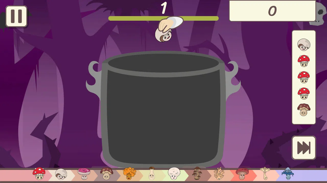 Forest of Nightmares - Background - Land of Mushrooms Screenshot 2