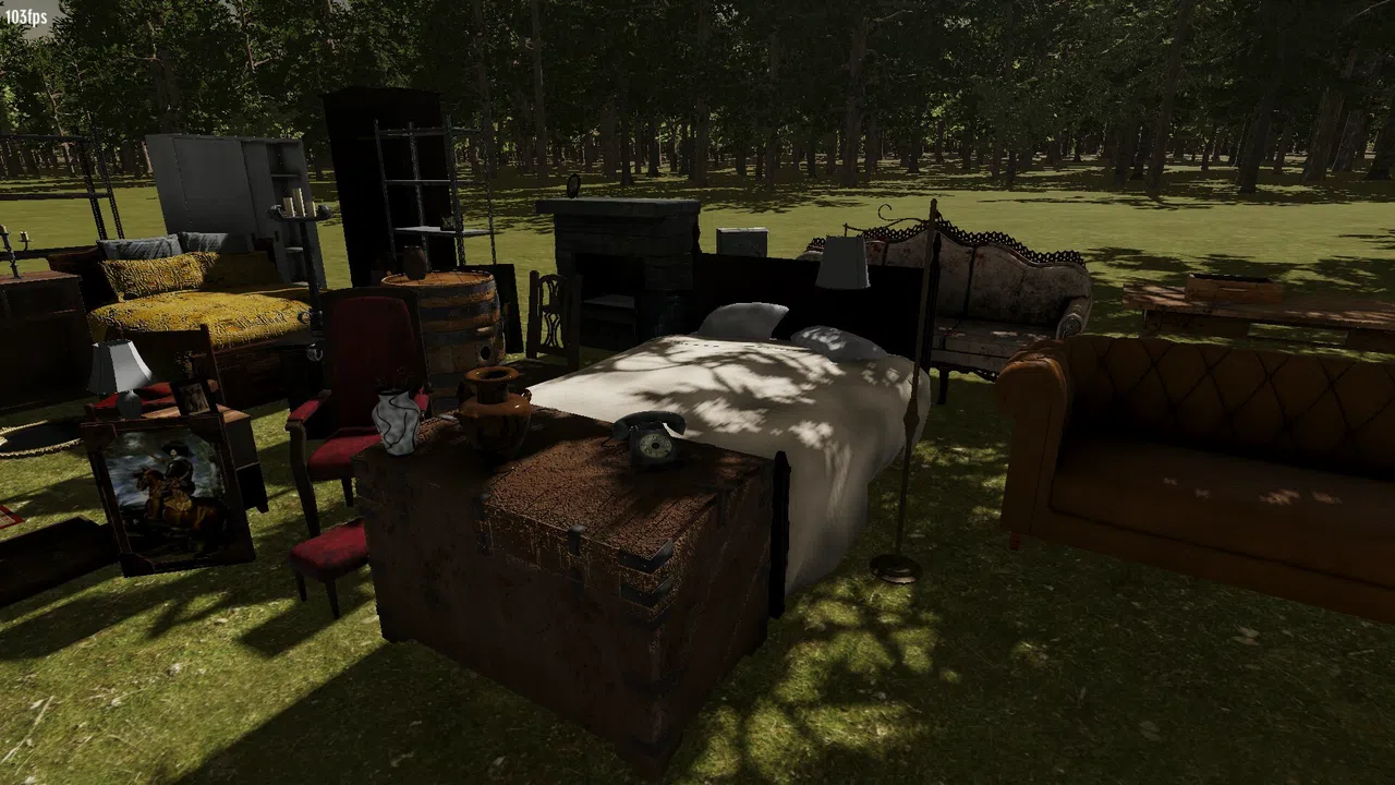  GameGuru MAX - Old Furniture Screenshot 1