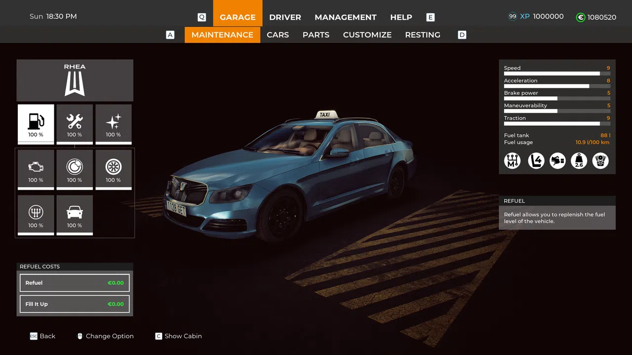 Taxi Life: A City Driving Simulator - Summer Cosmetic Pack Screenshot 2