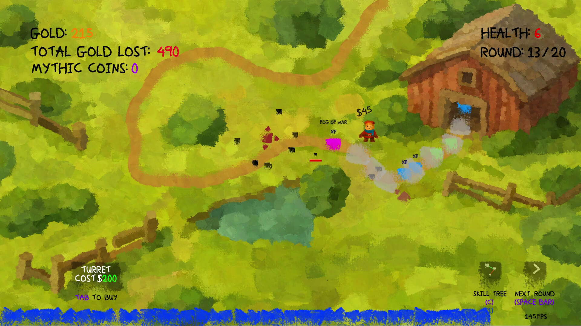 Paint On Paint TD Screenshot 0