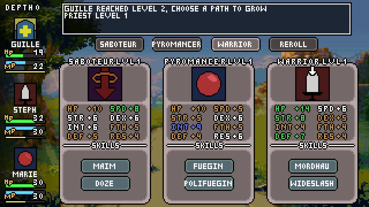 Depths of Faveg Demo Screenshot 1