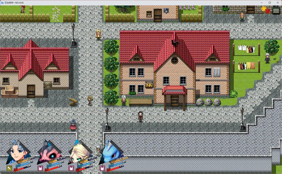 巴哈姆特1-REMAKE(BAHAMUT1-REMAKE) Screenshot 1